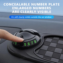 Load image into Gallery viewer, SEAMETAL 2 in 1 Dashboard Anti Slip Mat with Phone Mount 360-Degree Rotation Car Phone Holder Non-Slip Adhesive Mat for Car