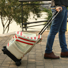 Load image into Gallery viewer, Wheel Trolley folding luggage trolley Folding Hand Truck Barrow Cart Travel Luggage Shopping Cart Portable Home Use Cart