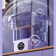 Load image into Gallery viewer, 8L Portable Small Foldable Washing Machine with Spin Dryer For Socks Underwear Panties Washer Household Mini Washing Machine
