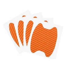 Load image into Gallery viewer, 4Pcs/Set Car Door Sticker Carbon Fiber Scratches Resistant Cover Auto Handle Protection Film Exterior Styling Car Accessories