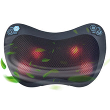 Load image into Gallery viewer, 6 Head Shoulder Neck Massager infrared Heat Compress For Waist Massage Four-button kneading for Car and Home Gifts for Parents