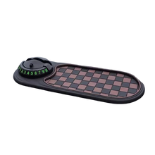 Load image into Gallery viewer, SEAMETAL 2 in 1 Dashboard Anti Slip Mat with Phone Mount 360-Degree Rotation Car Phone Holder Non-Slip Adhesive Mat for Car