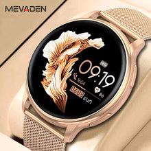 Load image into Gallery viewer, MEVADEN Bluetooth Call Smart Watch Women Custom Dial Watches Men Sport Fitness Tracker Heart Rate Smartwatch For Android IOS Y22