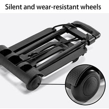 Load image into Gallery viewer, Wheel Trolley folding luggage trolley Folding Hand Truck Barrow Cart Travel Luggage Shopping Cart Portable Home Use Cart
