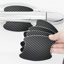 Load image into Gallery viewer, 4Pcs/Set Car Door Sticker Carbon Fiber Scratches Resistant Cover Auto Handle Protection Film Exterior Styling Car Accessories