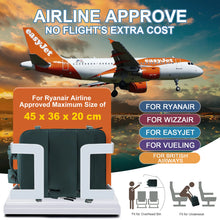 Load image into Gallery viewer, Versatile Travel Backpack: Cabin-Size for Easyjet, Ryanair - Perfect for On-the-Go