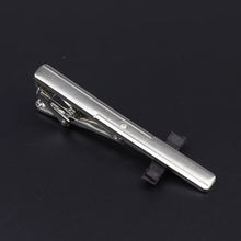 Load image into Gallery viewer, Men&#39;s Stainless Steel Tie Clip - Chrome Necktie Clasp Pin Wedding Gift Jewelry