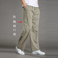 Load image into Gallery viewer, Men&#39;s Cargo Pants 6XL - Summer Spring Cotton Workwear, Casual Joggers &amp; Climbing Trousers