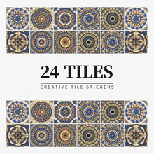 Load image into Gallery viewer, 24pcs/set Light Color Tiles Sticker Wall Stickers Kitchen Bathroom Home Renovation Wallpaper Waterproof Self-adhesive Wall Decal