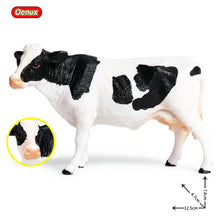 Load image into Gallery viewer, Cute Farm Animals Milk Cow Cattle Calf Angus Bull OX Buffalo Model Action Figures Toy
