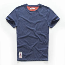 Load image into Gallery viewer, Men's T-shirt Cotton Solid Color t shirt Men Causal O-neck Basic Tshirt Male High Quality Classical Tops