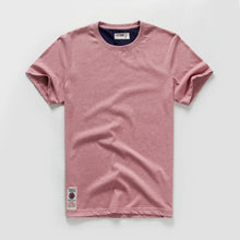 Load image into Gallery viewer, Men's T-shirt Cotton Solid Color t shirt Men Causal O-neck Basic Tshirt Male High Quality Classical Tops