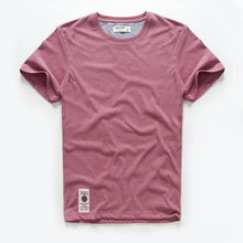 Load image into Gallery viewer, Men's T-shirt Cotton Solid Color t shirt Men Causal O-neck Basic Tshirt Male High Quality Classical Tops