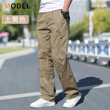 Load image into Gallery viewer, Men&#39;s Cargo Pants 6XL - Summer Spring Cotton Workwear, Casual Joggers &amp; Climbing Trousers