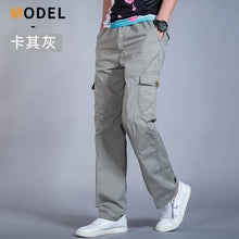 Load image into Gallery viewer, Men&#39;s Cargo Pants 6XL - Summer Spring Cotton Workwear, Casual Joggers &amp; Climbing Trousers