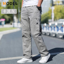 Load image into Gallery viewer, Men&#39;s Cargo Pants 6XL - Summer Spring Cotton Workwear, Casual Joggers &amp; Climbing Trousers