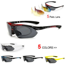Load image into Gallery viewer, Cycling Sunglasses Sports Men Glasses Road Bicycle Glasses Mountain Bike Riding Protection Goggles Eyewear Women Sun Glasses