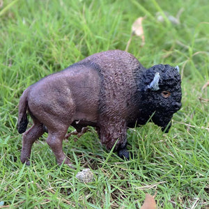 Cute Farm Animals Milk Cow Cattle Calf Angus Bull OX Buffalo Model Action Figures Toy