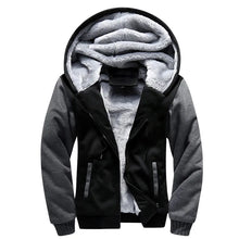 Load image into Gallery viewer, Men&#39;s Camo Winter Jacket: Thick Fleece Hooded Coat, Streetwear