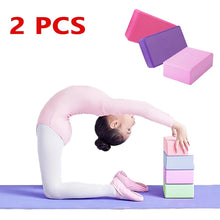 Load image into Gallery viewer, Yoga Building Blocks Cubes Pilates Bricks Reinforcement Mats Sports Yoga Supplies Exercise Home Exercise Equipment Fitness Eva