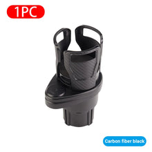 Load image into Gallery viewer, SEAMETAL 2 in 1 Car Cup Holder Expander 360 Degree Adjustable Base Drink Holder Anti-Shake Stable Auto Bottle Holder Organizer