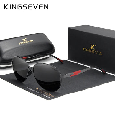 Kingseven Polarized Aluminum Pilot Sunglasses UV400 Fashion Style Men Women 2019 New