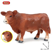 Load image into Gallery viewer, Cute Farm Animals Milk Cow Cattle Calf Angus Bull OX Buffalo Model Action Figures Toy
