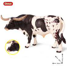 Load image into Gallery viewer, Cute Farm Animals Milk Cow Cattle Calf Angus Bull OX Buffalo Model Action Figures Toy