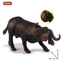 Load image into Gallery viewer, Cute Farm Animals Milk Cow Cattle Calf Angus Bull OX Buffalo Model Action Figures Toy