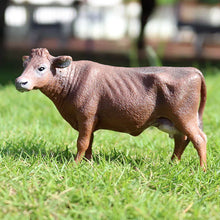 Load image into Gallery viewer, Cute Farm Animals Milk Cow Cattle Calf Angus Bull OX Buffalo Model Action Figures Toy