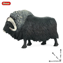 Load image into Gallery viewer, Cute Farm Animals Milk Cow Cattle Calf Angus Bull OX Buffalo Model Action Figures Toy