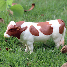 Load image into Gallery viewer, Cute Farm Animals Milk Cow Cattle Calf Angus Bull OX Buffalo Model Action Figures Toy