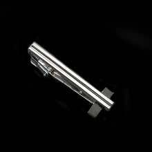 Load image into Gallery viewer, Men&#39;s Stainless Steel Tie Clip - Chrome Necktie Clasp Pin Wedding Gift Jewelry