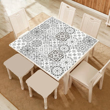 Load image into Gallery viewer, 10pcs Retro Pattern Matte Surface Tiles Sticker Transfers Covers for Kitchen Bathroom Tables Floor Hard-wearing Art Wall Decals