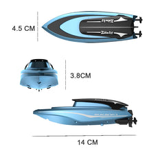 Load image into Gallery viewer, High Speed Mini RC Boat with LED Lights - Remote Control Racing Ship for Kids Gifts