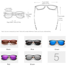 Load image into Gallery viewer, Genuine KINGSEVEN Fashion Sunglasses - Wood Frame, Gradient Lens, Trendy Oculos