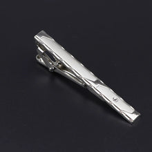 Load image into Gallery viewer, Men&#39;s Stainless Steel Tie Clip - Chrome Necktie Clasp Pin Wedding Gift Jewelry