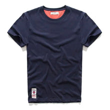 Load image into Gallery viewer, Men's T-shirt Cotton Solid Color t shirt Men Causal O-neck Basic Tshirt Male High Quality Classical Tops