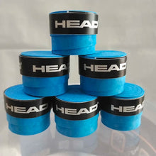 Load image into Gallery viewer, 6 Pieces Original HEAD Overgrip Anti Slip Tennis Racket Sweatband Grips Padel Shock Absorption Grip Tape Training Accessories