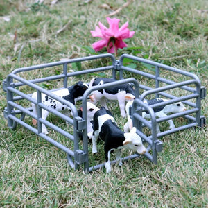 Cute Farm Animals Milk Cow Cattle Calf Angus Bull OX Buffalo Model Action Figures Toy