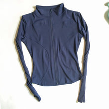 Load image into Gallery viewer, Peeli Long Sleeve Sports Jacket Women Zip Fitness Yoga Shirt Winter Warm Gym Top Activewear Running Coats Workout Clothes Woman