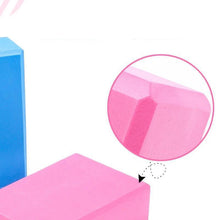 Load image into Gallery viewer, Yoga Building Blocks Cubes Pilates Bricks Reinforcement Mats Sports Yoga Supplies Exercise Home Exercise Equipment Fitness Eva