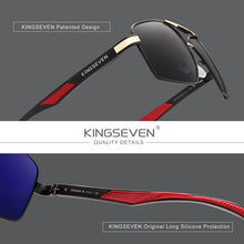 Load image into Gallery viewer, KINGSEVEN 2023 Design Polarized Sunglasses Mirror Coating Men&#39;s Glasses