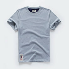 Load image into Gallery viewer, Men's T-shirt Cotton Solid Color t shirt Men Causal O-neck Basic Tshirt Male High Quality Classical Tops