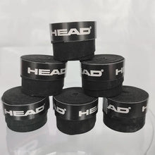 Load image into Gallery viewer, 6 Pieces Original HEAD Overgrip Anti Slip Tennis Racket Sweatband Grips Padel Shock Absorption Grip Tape Training Accessories