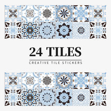 Load image into Gallery viewer, 24pcs/set Light Color Tiles Sticker Wall Stickers Kitchen Bathroom Home Renovation Wallpaper Waterproof Self-adhesive Wall Decal