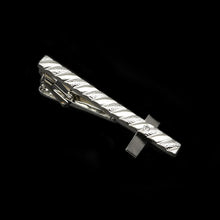 Load image into Gallery viewer, Men&#39;s Stainless Steel Tie Clip - Chrome Necktie Clasp Pin Wedding Gift Jewelry