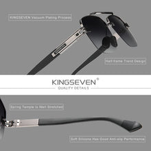 Load image into Gallery viewer, KingSeven 2022 Polarized Sunglasses | Retro Square Gradient Sunnies