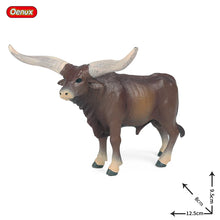Load image into Gallery viewer, Cute Farm Animals Milk Cow Cattle Calf Angus Bull OX Buffalo Model Action Figures Toy