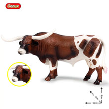 Load image into Gallery viewer, Cute Farm Animals Milk Cow Cattle Calf Angus Bull OX Buffalo Model Action Figures Toy